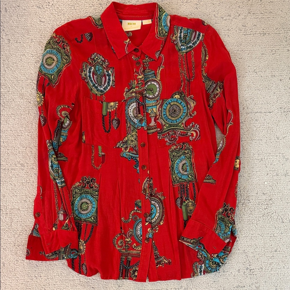 Anthropologie Maeve Blouse